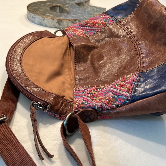 The Sak Patchwork Leather Crossbody Purse - Picture 7 of 7